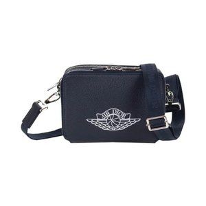 New CHRISTIAN DIOR x AIR JORDAN Air Dior Zipped Compact Crossbody Bag